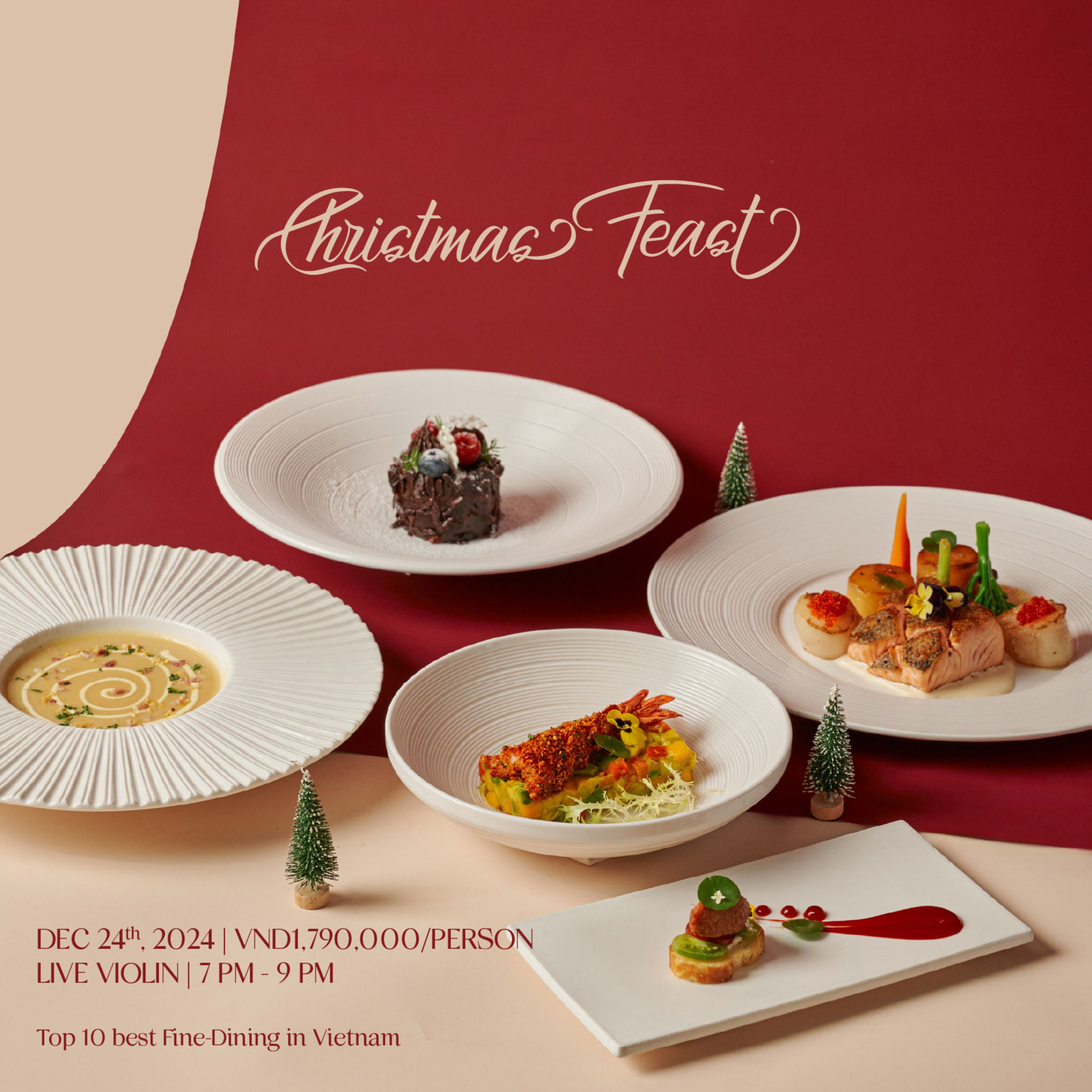 Christmas Feast at Proveb Hotel Hanoi